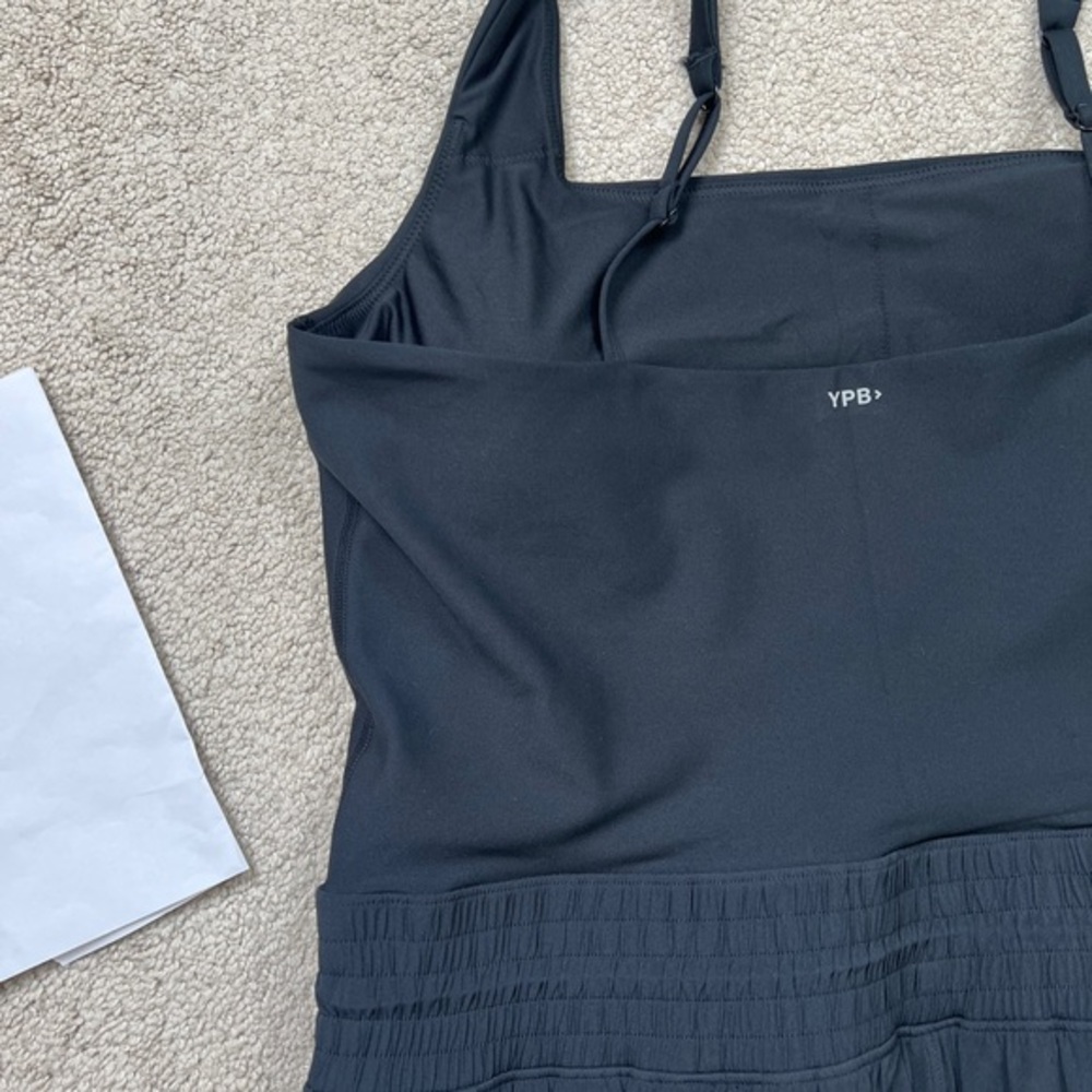 YPB Abercrombie sculptLUX‎ Hybrid Flyaway One Piece Romper Black Sz XXL - Picture 7 of 9